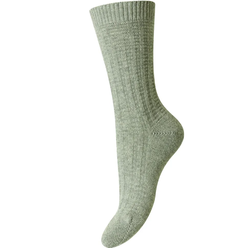 Pantherella - Chaussettes Cachemire Recyclé - Gris