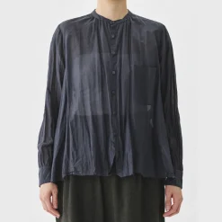 Pas de Calais - Blouse Botanical - Bleu/Vert