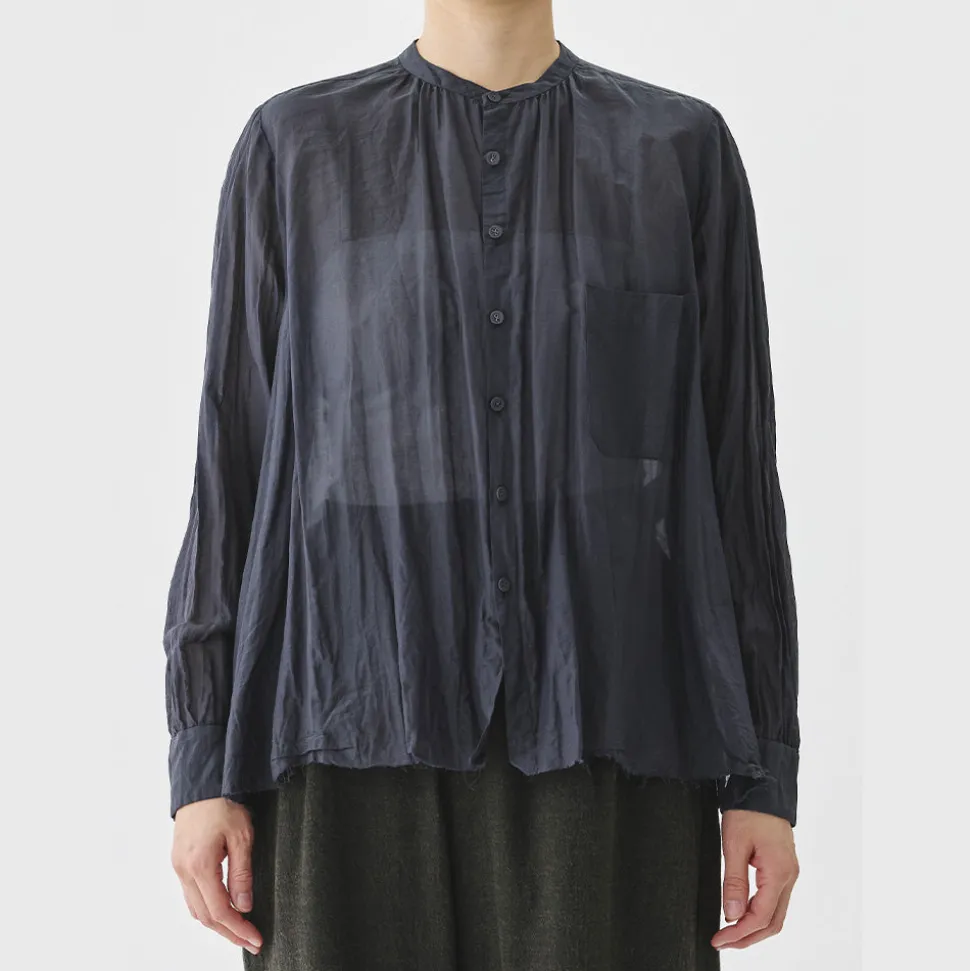 Pas de Calais - Blouse Botanical - Bleu/Vert