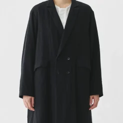 Pas de Calais - Manteau Long - Noir