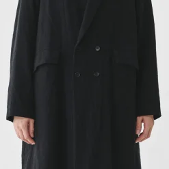 Pas de Calais - Manteau Long - Noir
