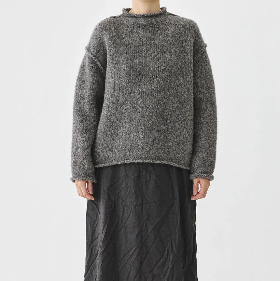 Pas de Calais - Pull Alpaga - Gris