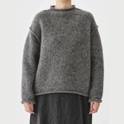 Pas de Calais - Pull Alpaga - Gris
