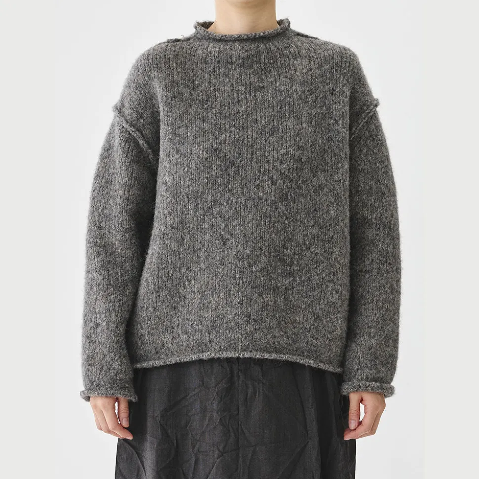 Pas de Calais - Pull Alpaga - Gris