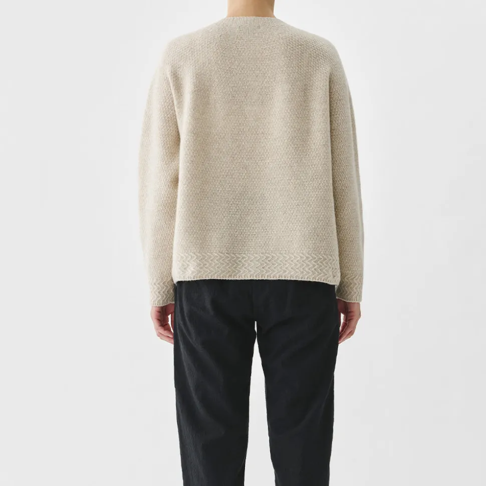 Pas de Calais - Pull Crewneck - Naturel