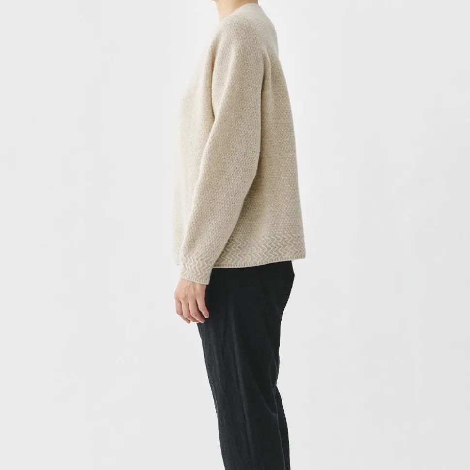 Pas de Calais - Pull Crewneck - Naturel