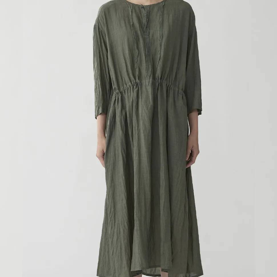 Pas de Calais - Robe Botanical - Vert