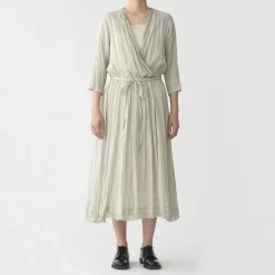 Pas de Calais - Robe ceinturée - Vert Pale