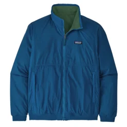 Patagonia - Veste Microdini - Vert/Bleu