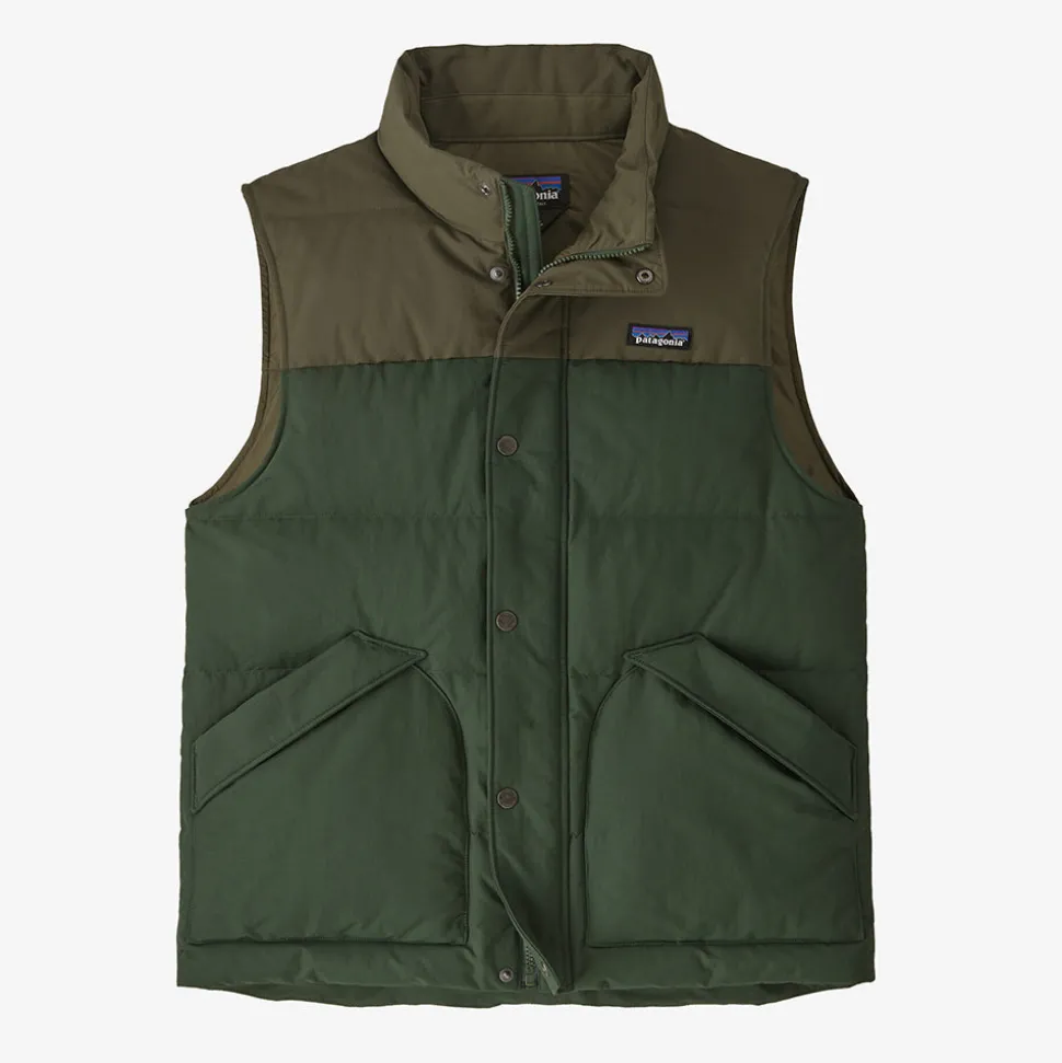 Patagonia - Veste sans manches Donwdrift - Sapin