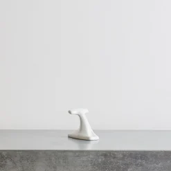 Patère porcelaine - Blanc