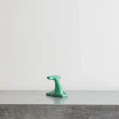 Patère porcelaine - Vert