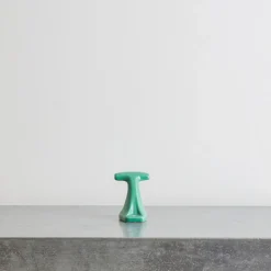 Patère porcelaine - Vert