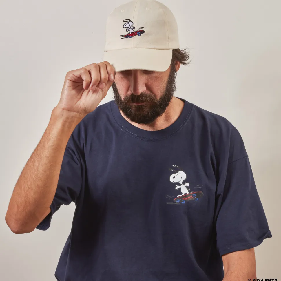 Peanuts x Merci - Casquette Skate - Ecru