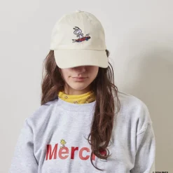 Peanuts x Merci - Casquette Skate - Ecru