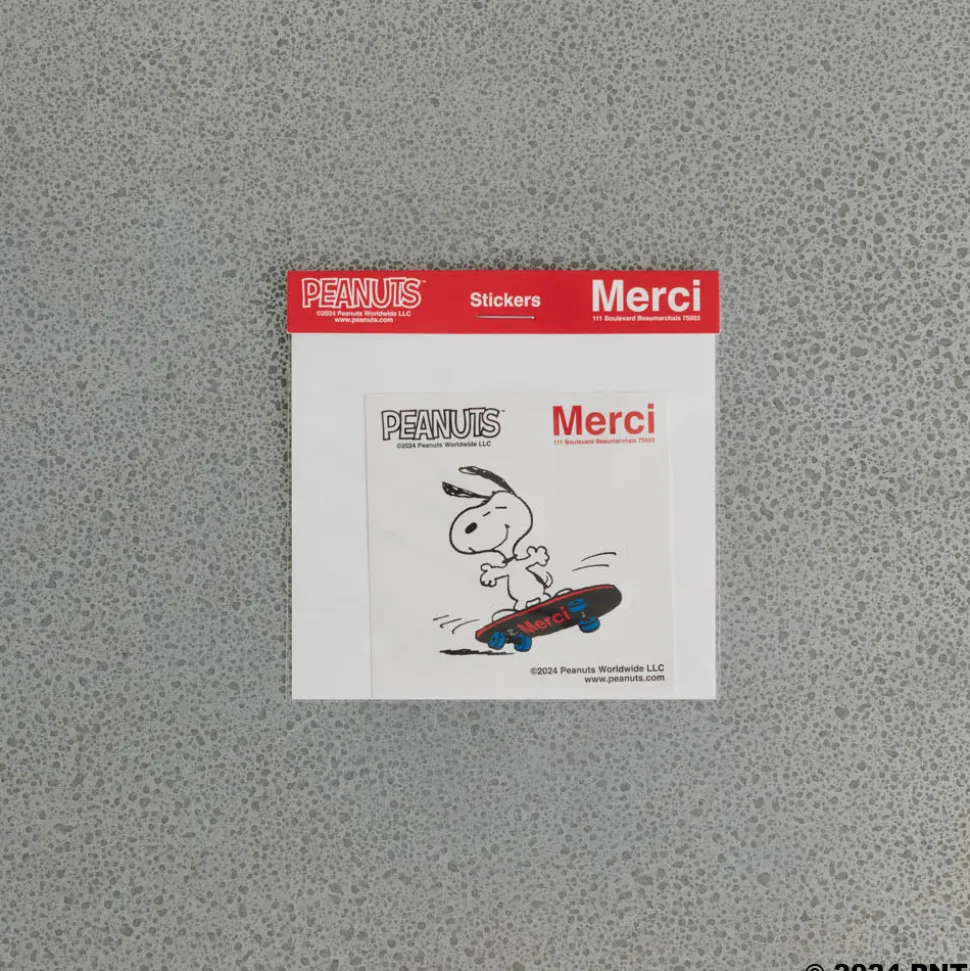 Peanuts x Merci - Stickers Skate Peanuts