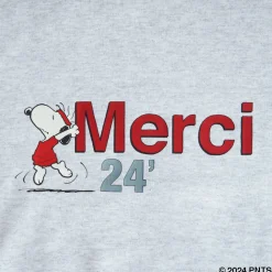 Peanuts x Merci - Sweat Merci 24 - Gris