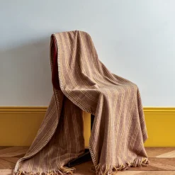 Plaid en laine Castor - Chamois