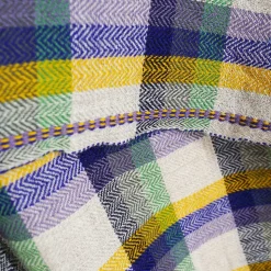 Plaid en laine n°82 - Kaki - Moismont