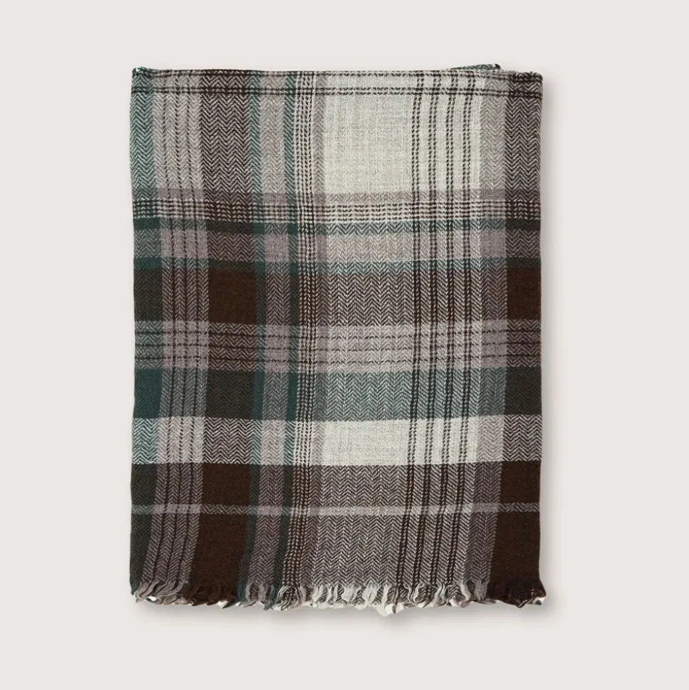 Plaid en laine n°81 - Naturel - Moismont