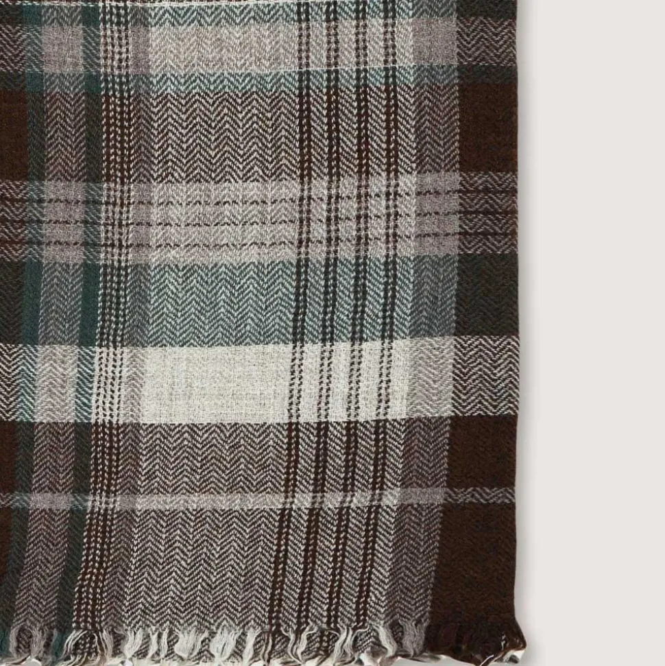 Plaid en laine n°81 - Naturel - Moismont