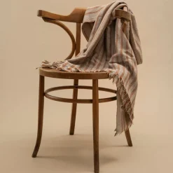 Plaid en laine n°75 - Terracotta - Moismont
