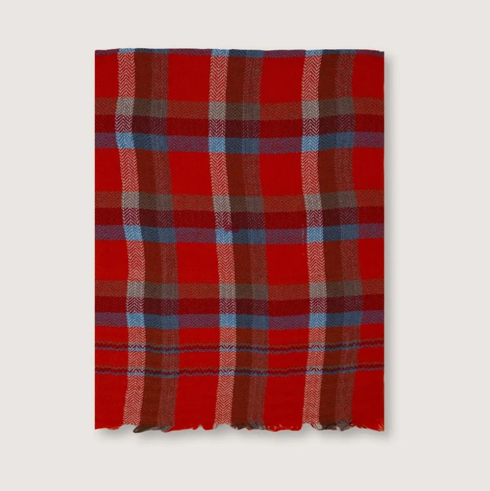 Plaid en laine n°82 - Tomette - Moismont