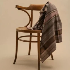 Plaid en laine n°76 - Wood - Moismont