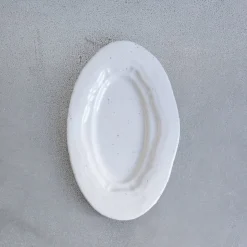 Plat oval Réfectoire - Sable Brillant