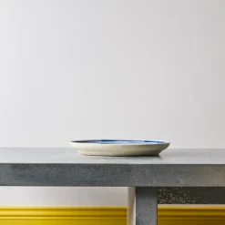 Plat ovale - Ligne Bleu