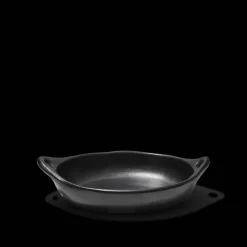 Plat ovale Chamba - Noir