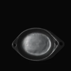 Plat ovale Chamba - Noir