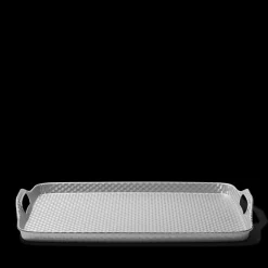 Plateau en aluminium - Argenté