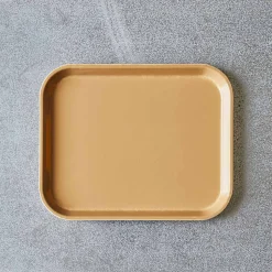 Plateau en fibre de verre - Doré