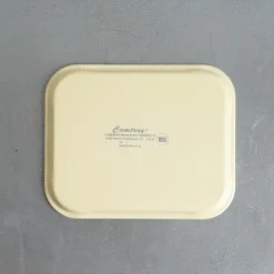 Plateau en fibre de verre - Citron Meringué