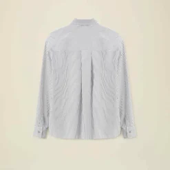 Pomandère - Chemise rayée - Bleu