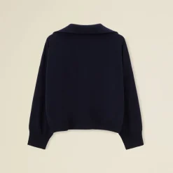 Pomandère - Pull en maille - Marine