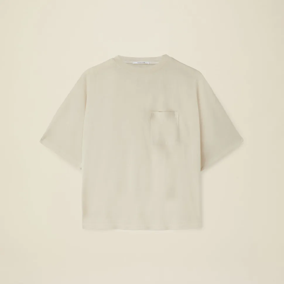 Pomandère - T-shirt en coton - Beige