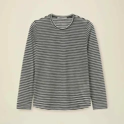 Pomandère - T-shirt rayé - Noir
