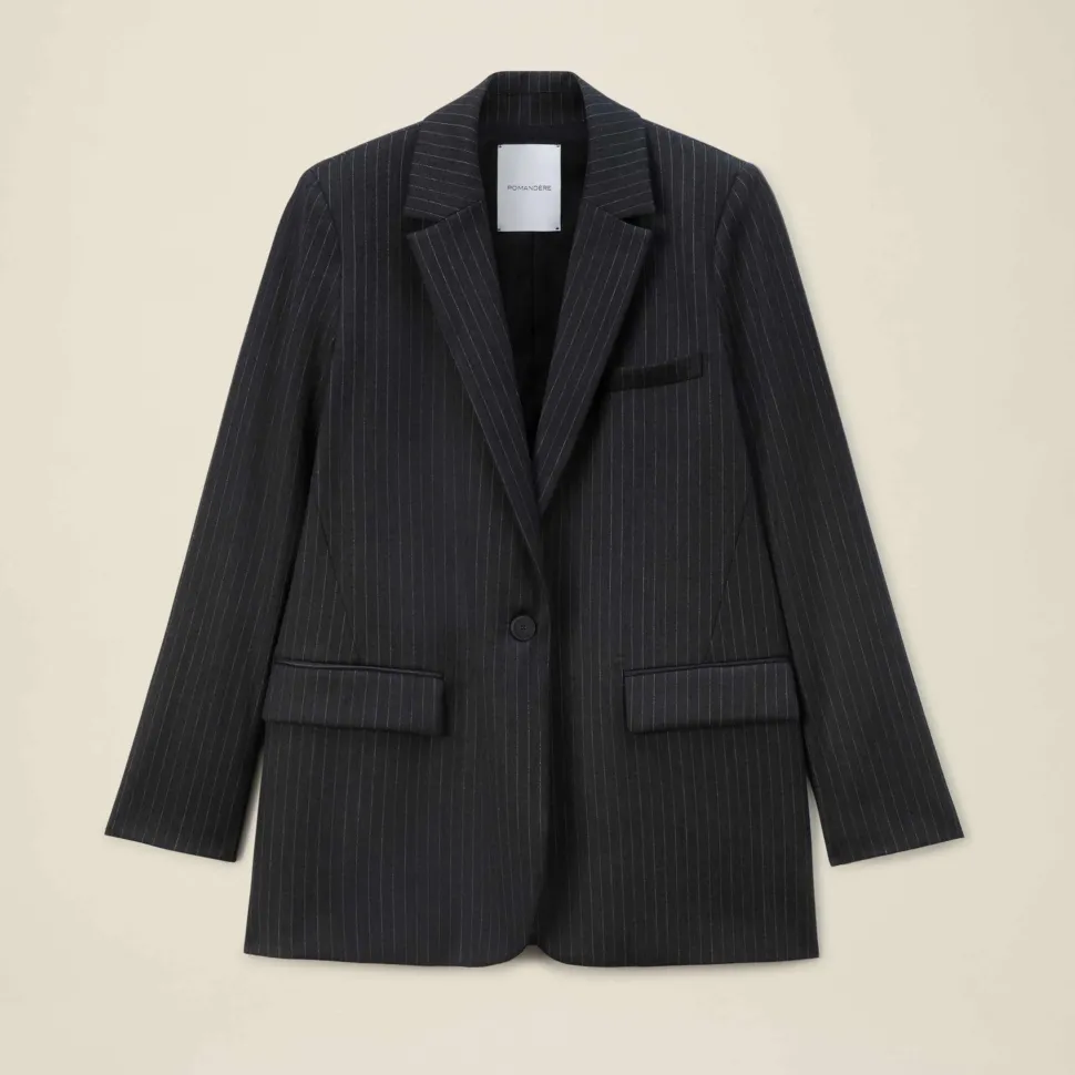 Pomandère - Veste tailleur - Gris