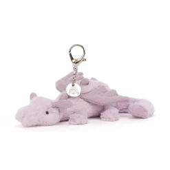 Porte clé Peluche - Dragon Lavande