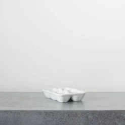 Porte oeuf X6 - Blanc