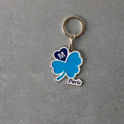 Porte-clés Merci - Trèfle Bleu