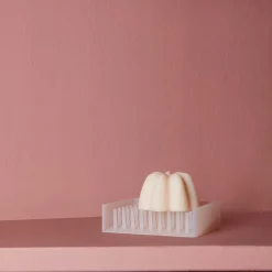 Porte-savon en silicone blanc - Yamazaki