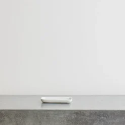 Porte-savon porcelaine - Blanc