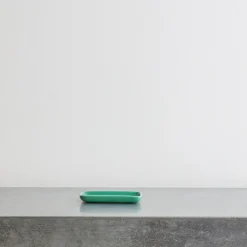 Porte-savon porcelaine - Vert