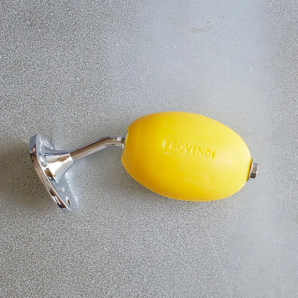 Porte-savon rotatif avec savon au citron