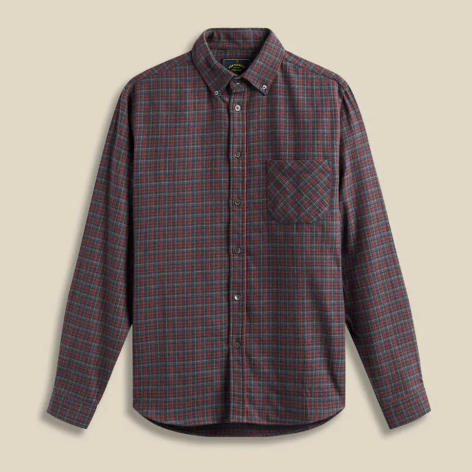 Portuguese Flannel - Chemise Minerva - Gris