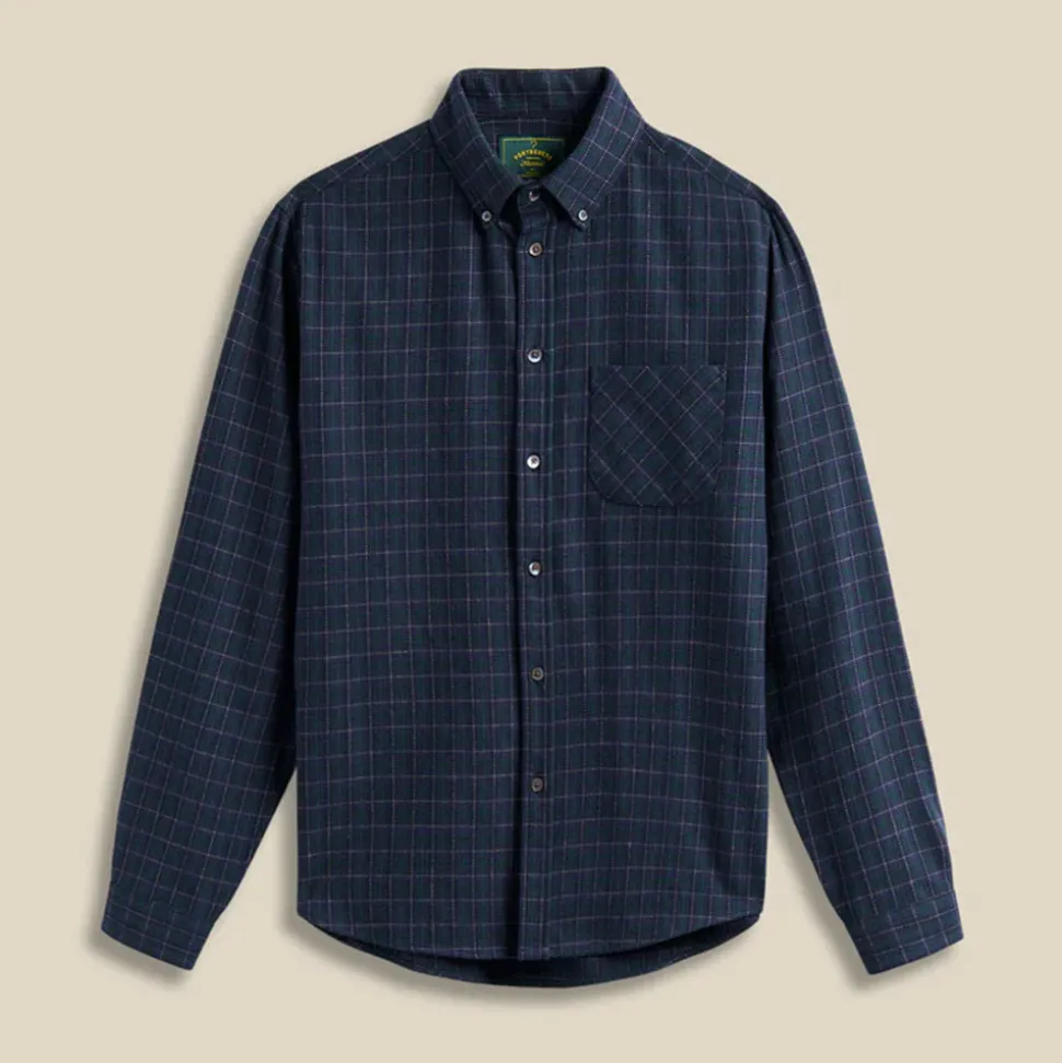 Portuguese Flannel - Chemise Minerva - Bleu