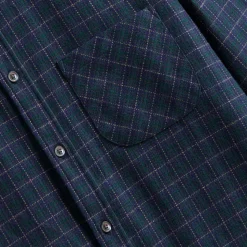 Portuguese Flannel - Chemise Minerva - Bleu